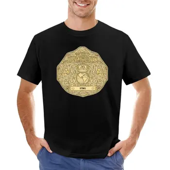 Dünya Ağır Siklet Şampiyonası Güreş Kemer T-Shirt erkek giysileri erkek t shirt