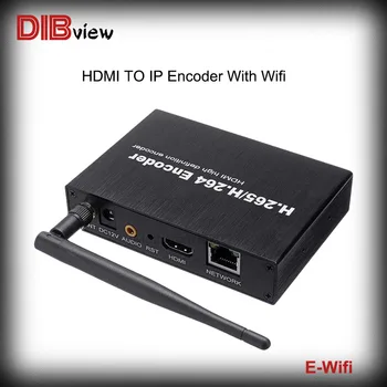 E-Wıfı YouTube Akışı H264 H. 265 HEVC RTMP RTSP HDMI Uyumlu Codec IPTV Video IP Kodlayıcı