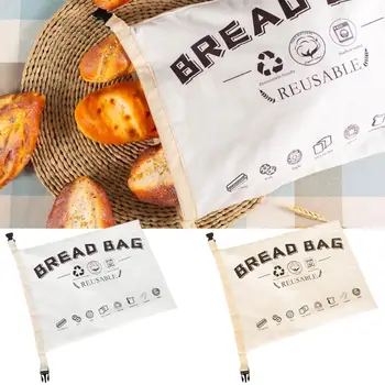 Ekmek Saklama Kabı Pratik Toz geçirmez Yeniden Kullanılabilir Gıda ekmek paketleme Çantası Ev Gereçleri