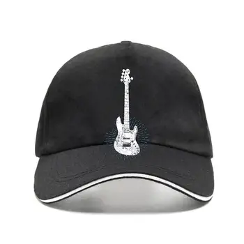 Elektrik Bas Gitar Çalar Fatura Şapka Müzisyenler için Serin Hediye Eğlenceli beyzbol şapkası Erkekler Baskı Rahat %100 % pamuklu beyzbol şapkası Popüler