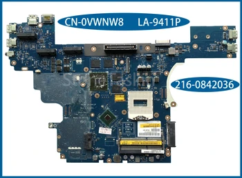 En iyi değeri CN-0VWNW8 DELL Latitude E6540 Laptop Anakart VALA0 LA-9411P 216-0842036 DDR3L %100 % Tamamen Test Edilmiş