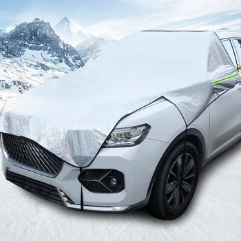 Evrensel Araba Ön Cam Kapak Oto Güneşlik Kar Buz koruma kapağı Kış Yaz araç ön camı Güneşlik