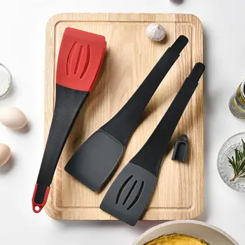 Faydalı Ayrılabilir Çok Fonksiyonlu Silikon Tasarım mutfak eşyası Kürek Mutfak Kaynağı Pişirme Aletleri Spatula Kürek
