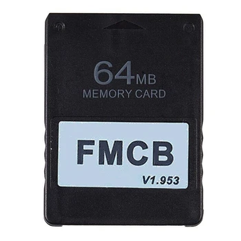 FMCB v1. 953 Kart Hafıza Kartı PS2 2 Ücretsiz McBoot Kartı 8 16 32 64MB Q1JC
