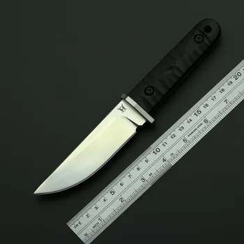 GODFUR Ninja Samurai Sabit Bıçak A8 Çelik G10 Kolu Açık Kamp Avcılık Survival Taktik Mutfak Düz Bıçaklar EDC Araçları