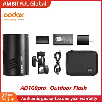 Godox AD100Pro TTL 100Ws Açık Flaş Speedlight 2.4 G Kablosuz X AD100 PRO Cep Flaş Sony Nikon Canon Fujifilm PK AD200