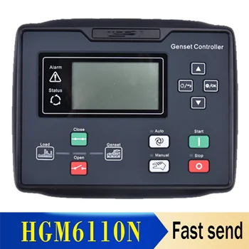HGM6120N HGM6110N jeneratör kontrolörü lcd ekran kontrol paneli 6120N 6110N jeneratör seti parçaları