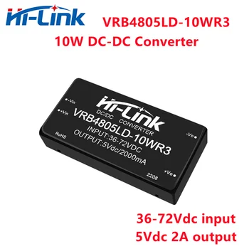 Hi-Link Yeni Orijinal 10W DCDC VRB4805LD-10WR3 İzole Dönüştürücü 48V(36-72Vdc) 5V 2000mA Çıkış Adım Aşağı Güç Kaynağı Modülü
