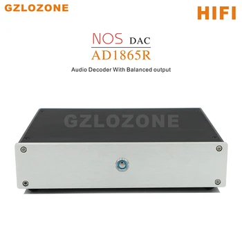 HİFİ Stereo Çift AD1865R NOS DAC Hifi ses şifre çözücü Destekler RCA Analog ve XLR Dengeli çıkışlar