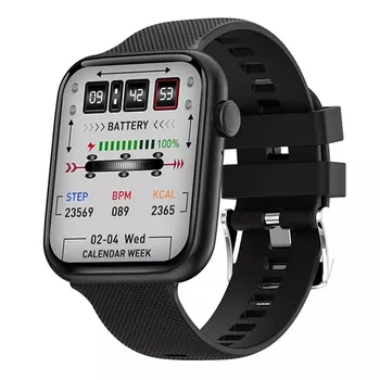 HT15 akıllı bluetooth saat Çağrı 1.85 inç Kalp Hızı Kan Basıncı Moda Kadın Erkek Spor İzci Spor Smartwatch