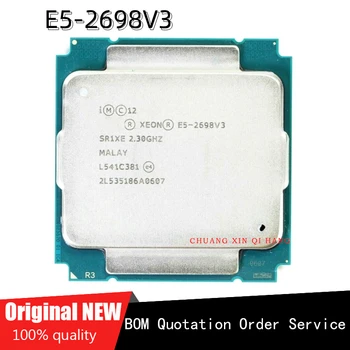 Intel İÇİN Orijinal E5-2698V3 E5 2698V3 E5 2698 V3 2.3 GHZ 40 M 16 ÇEKİRDEK 22NM LGA2011-3 135 W CPU İşlemci