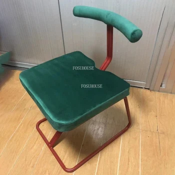 İskandinav Oturma Odası Sandalyeleri Ev Mobilyaları Ferforje Tasarım Sandalye Arkalığı Makyaj Soyunma Sandalye Modern Yaratıcı Şezlong