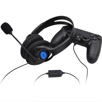 Kablolu oyun kulaklığı Kulaklık Sony PS4 mikrofonlu kulaklıklar 3.5 mm Stereo Derin Bas Kulaklık Sony PlayStation 4 İçin
