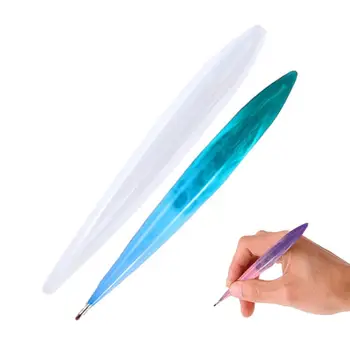 Kalem Reçine Kalıp Yaratıcı Tükenmez Kalem Kalıpları Epoksi Reçine Silikon kalıp silikon tükenmez kalem Kalıpları Reçine Döküm Kalıpları DIY El Sanatları İçin