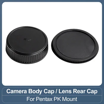 Kamera Lens Kapağı Kamera Gövdesi Pentax K Dağı SLR Kamera Gövde Kapağı Lens Arka Kapak PK kamera kapağı