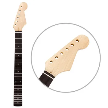 Kanada Akçaağaç ST Elektro Gitar Boyun Doğal Renk ST Gülağacı Klavye 21/22 Frets 5.6-5.7 cm Topuk Genişliği Ahşap Graim