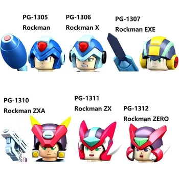 Kayan Yıldız Rockman X EXE ZX sıfır Yapı Taşları Mini aksiyon figürü oyuncakları