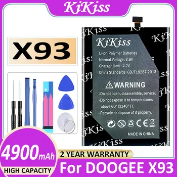 KiKiss X93 (BAT2119124350) güçlü Pil BAT2119124350 4900mAh Pil DOOGEE X93 X 93 Piller
