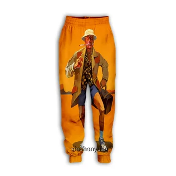 Korku ve Nefret Las Vegas 3D Baskı Rahat Giyim Yeni Moda Erkek Kadın Pantolon Artı Boyutu S-7XL streetwear erkekler