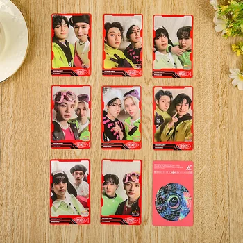 Kpop Idol 8 adet / takım Lomo Kartı KAÇAK ÇOCUKLAR Fotocard Yeni Kore Moda Erkek Posteri Resim Hayranları Hediyeler Koleksiyonu