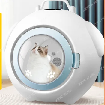 Kurutma Fırıncı Pet Kedi Kurutma Makinesi Ev Küçük Dilsiz Otomatik Köpek Saç Üfleme Su Üfleyici