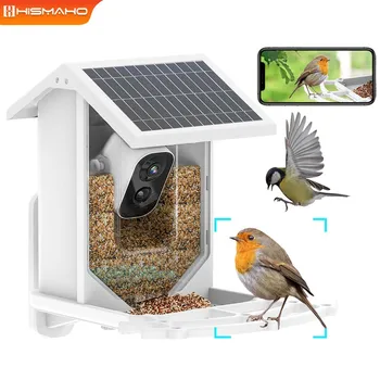 Kuş Besleyici Kamera WiFi Kablosuz Kuş Gözlem kamerası Otomatik Yakalama Kuş Videolarıkuşlar Tespit Edildiğinde Haber Ver Kamera İCsee