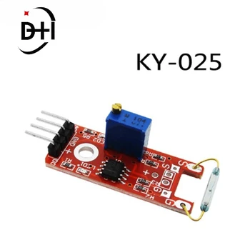 KY-025 4pin BETR Manyetik Kuru Kamış Boru Anahtarı Magnetron Sensörü Modülü DIY KY-25