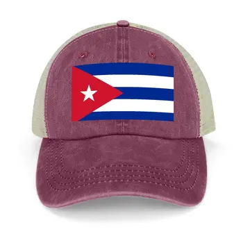 Küba bayrağı Küba kovboy şapkası Rugby Sunhat güneş şapkası Lüks Marka Zarif kadın Şapka erkek