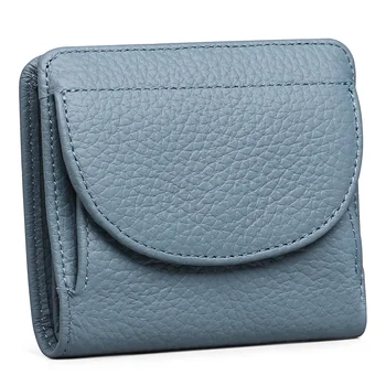 Küçük Cüzdan kadın Hakiki Deri Caıbu RFID Bozuk Para çantası Cüzdan kadın Mini Cüzdan küçük cüzdan