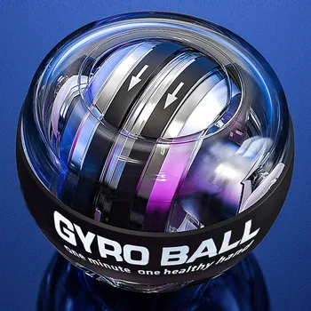 LED Jiroskopik Powerball Autostart Aralığı Gyro Güç Kendini Başlangıç Bilek Topu fitness egzersiz ekipmanları Kol El kas çalıştırıcı