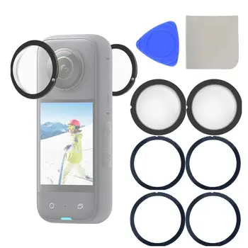 Lens Koruyucu Insta 360X3 Kamera HD Anti Scratch koruyucu film Araç Seti Darbeye Dayanıklı Koruma Spor Kamera Aksesuarları
