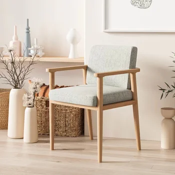 Lüks İskandinav Sandalye Açık Tasarım Mobil Ofis Restoran yemek sandalyeleri Ahşap Yatak Odası Sandalyeleri Salle Yemlik Ev Mobilyaları