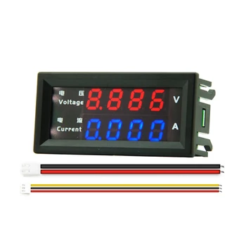 M4430 DC 100 V 10A Elektronik Dijital Voltmetre Ampermetre 0.28 