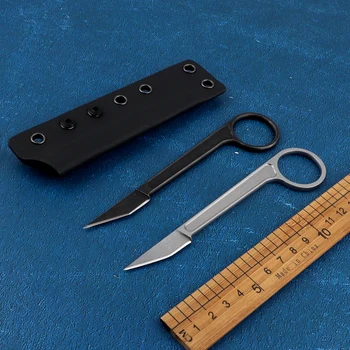 Maket bıçağı cep taktik ekipmanları kamp av bıçağı sabit bıçak Karambit açık kurtarma survival EDC aracı