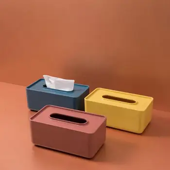 Masaüstü Doku Teneke Kutu Doku Kutusu Kağıt Havlu Doku Durumda Organizatör Tutucu Çok Fonksiyonlu saklama kutusu Ev Kullanımı İçin çay masası