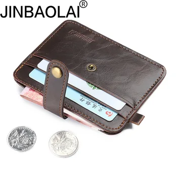 Mini Cüzdan Çile Küçük Çanta deri cüzdan Erkekler Çantalar Erkek Debriyaj Kadın Çılgın At Deri Vintage Stil Yeni