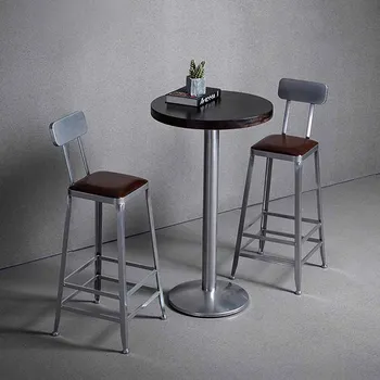 Minimalist Ofis Sayacı Yüksekliği Berber bar sandalyesi Yemek Cafe Metal açık oyun sandalyesi Oyun Cadeiras dış mekan mobilyası XY50BC