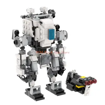 MOC1137 Yaratıcı serisi Titanfall Tuğla Ronin Mech Robot Tuğla aksiyon Figürü Yapı blok oyuncaklar Çocuk Erkek Çocuklar İçin Hediye Arkadaşlar