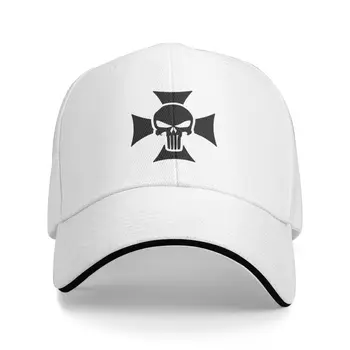Moda Kafatası İskelet Punisher Sanat beyzbol şapkası Unisex Yetişkin Ağır Metal Rock Müzik Ayarlanabilir Baba Şapka Erkekler Kadınlar için Hip Hop