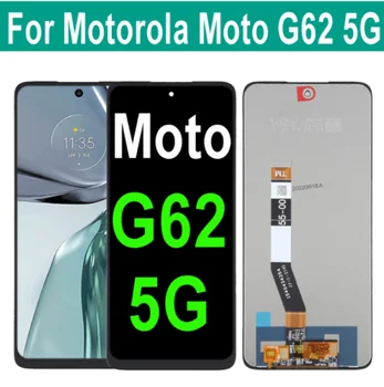 Motorola Moto için G62 5G lcd ekran dokunmatik ekranlı sayısallaştırıcı grup Değiştirme