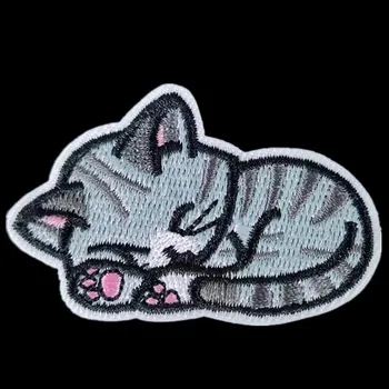Nakış Hayvan Yama Rüya Kedi Demir on Patch giyim aksesuarları için Sevimli Tarzı Desen Logo Garip şeyler Dıy Hediyeler
