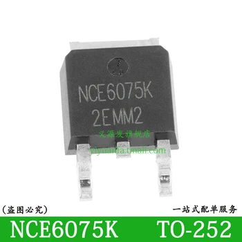 NCE6075 NCE6075K TO-252 MOSFET ÇİP N-Kanal 60 V 75A IC