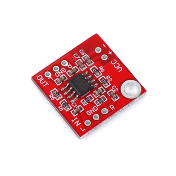 NE5532 TDA1308 kulaklık amplifikatörü Kurulu Kulaklık Amp Preamplifikatör devre kartı modülü 3 V-6 V