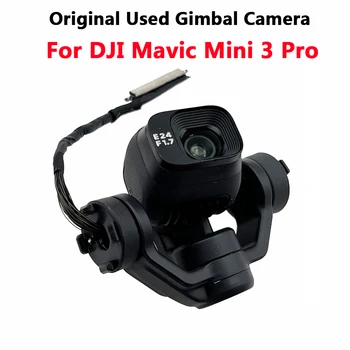 Orijinal Gimbal Kamera DJI Mavic Mini 3 Pro Lens İle Sinyal Kablosu Yaw / Rulo Kol Braketi Drone Onarım Parçaları Stokta