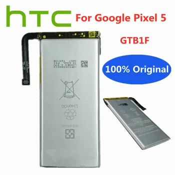 Orijinal GTB1F 4080mAh Cep Telefonu HTC için pil Google Pixel 5 Pixel5 GD1YQ GTT9Q Bateria Yüksek Kaliteli Şarj Edilebilir Piller