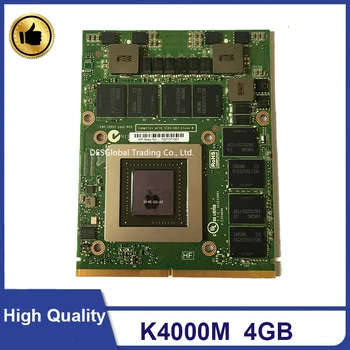 Orijinal K4000M K4000 GDDR5 4 GB Video Grafik Kartı N14E-Q3-A2 Dell M6600 M6700 M6800 için HP 8740 W 8760 W 8770 W iMac için