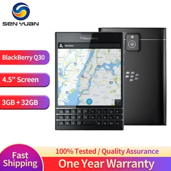 Orijinal Unlocked Blackberry Pasaport Q30 Dört Çekirdekli 4G LTE Cep Telefonu 4.5