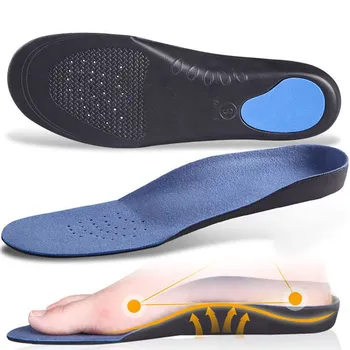 Ortopedik ayakkabı tabanlığı Erkekler Kadınlar ayakkabı tabanlığı kaplaması Ayaklar için Rahat Şok emici Ekler Spor koşu Ayakkabı Tabanı