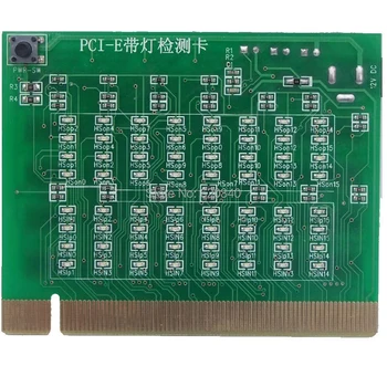 PCI-E 16X 8X PCI Express Yuvası test Kartı Anakart Tespit Güney Köprüsü Kısa veya açık PCI-E ışık test cihazı
