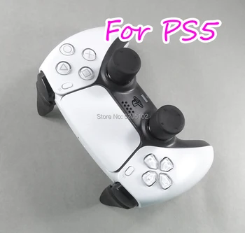 PlayStation 5 için PS5 Başparmak Kavrama Kapağı kaymaz Rocker Kapağı L2 R2 Joystick Düğmesi Koruyucu Kapaklar Durumda Gamepad Kapak Kabuk 8 in 1